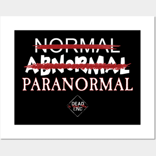 Normal Abnormal Paranormal Posters and Art